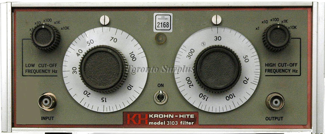 Krohn-Hite-3103