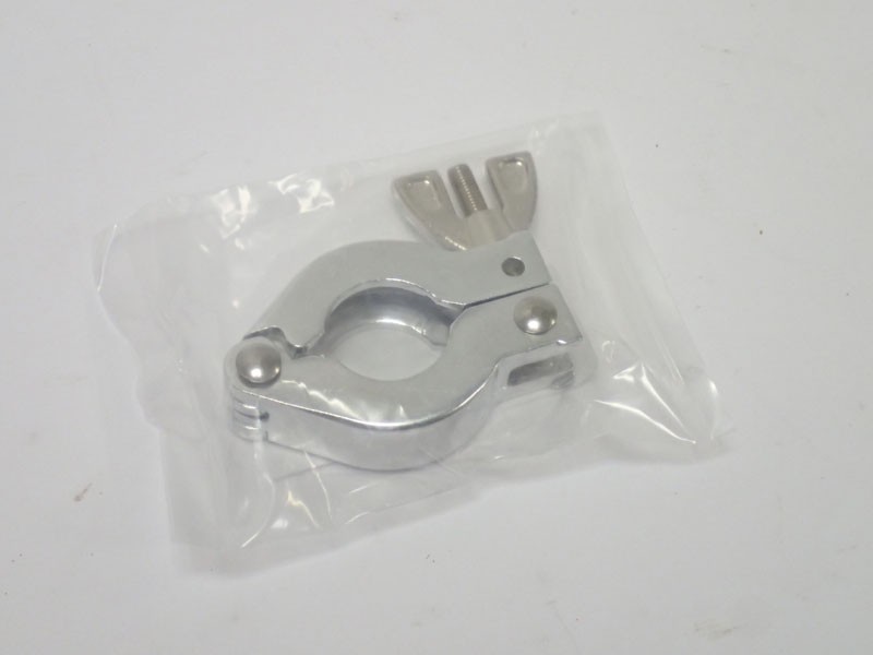 NW16C NW16 Aluminum Clamp, Hinged With Stainless Steel Wing Nut New 