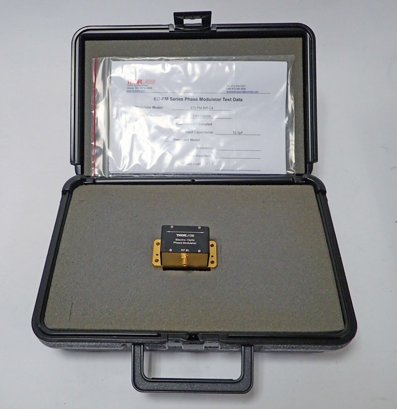 ThorLabs EO-PM-NR-C4 Electro-Optic Modulator 400-600nm