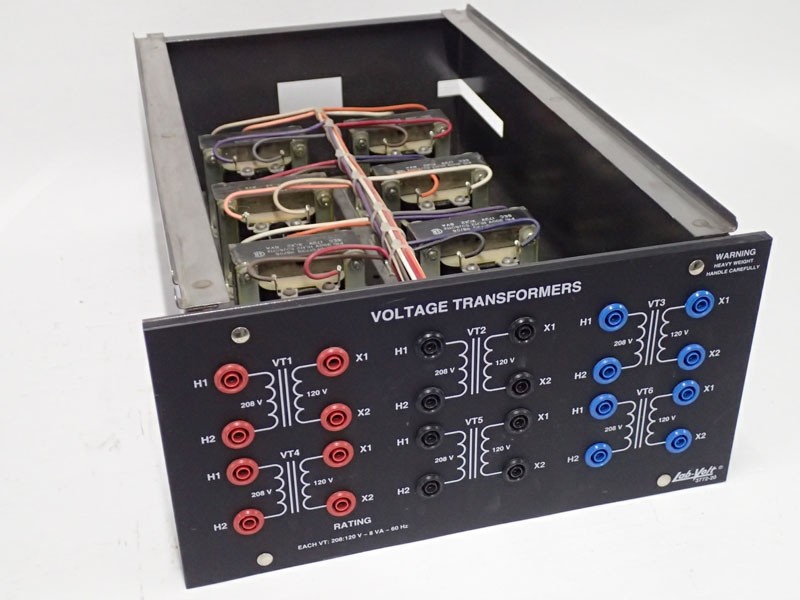 Lab-Volt 3772-20 Voltage Transformer 208:120Vac 8 Va Tested