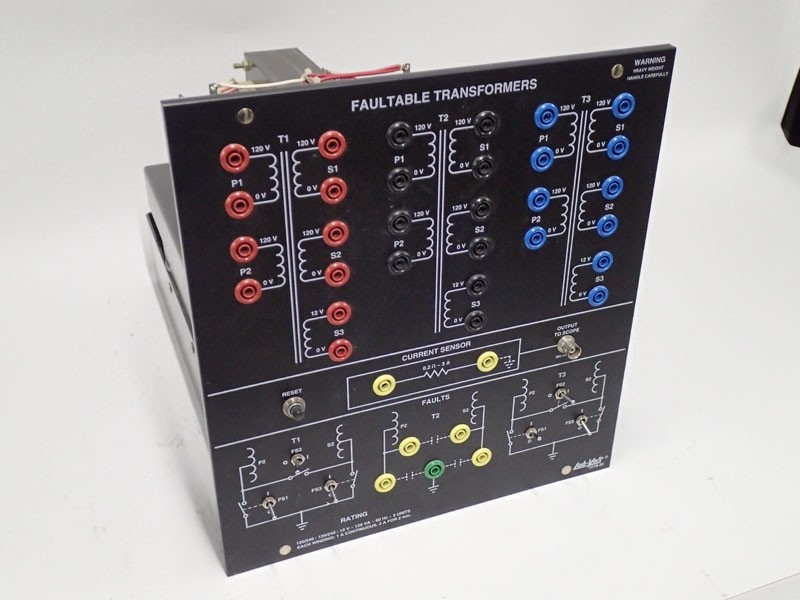 Lab-Volt 3778-20 Faultable Transformer 120/240 : 120/240 : 12 V - 120 VA 60 Hz - 3 Units Tested