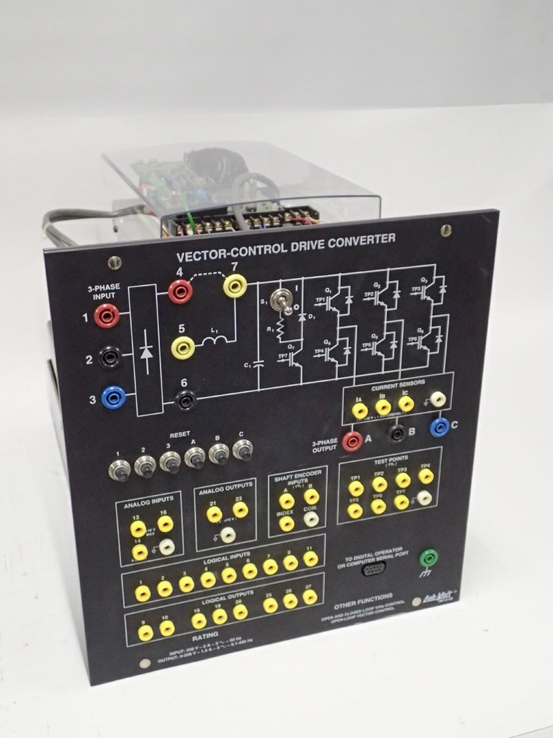 Lab-Volt 9013-00 Vector-Control Drive Converter Tested