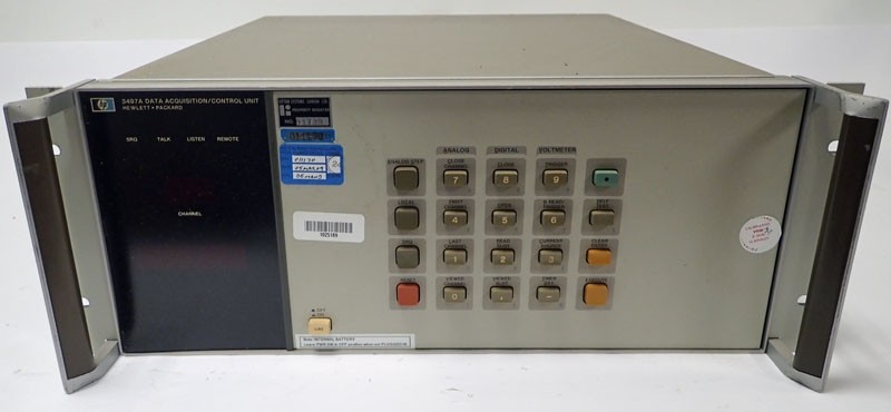 HP 3497A / Agilent 3497A Data Acquisition Control Unit, Metric, 60Hz Option