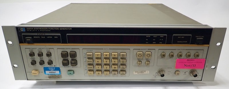 HP 3325A / Agilent 3325A Synthesizer / Function Generator 1uHz -21MHz
