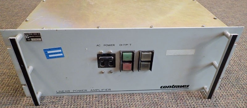 Contraves 704328-3 / 80CGM1000 Linear Power Amplifier 115V, 60Hz 