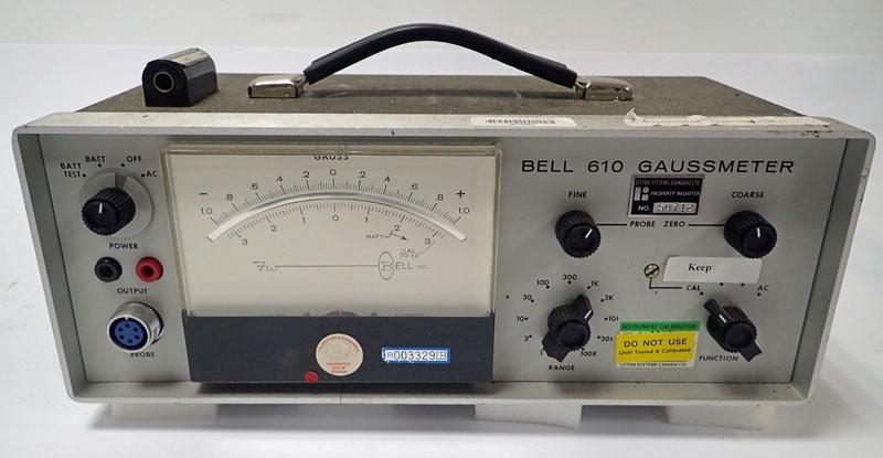 F.W. Bell 610 Gaussmeter w/ YA-111 Probe