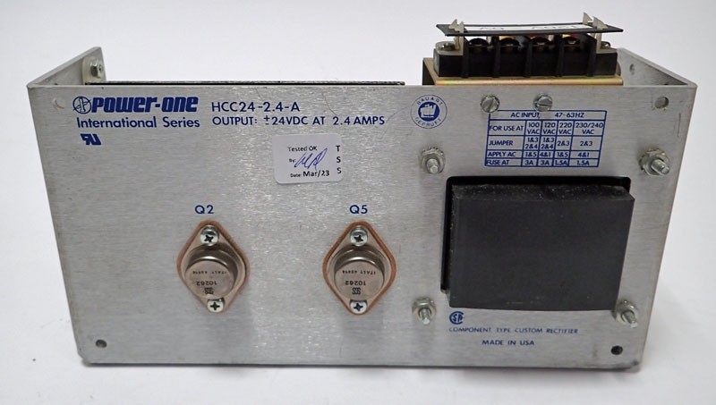 Power-One HCC24-2.4-A Power Supply, ±24 Vdc @ 2.4 A                                                                       