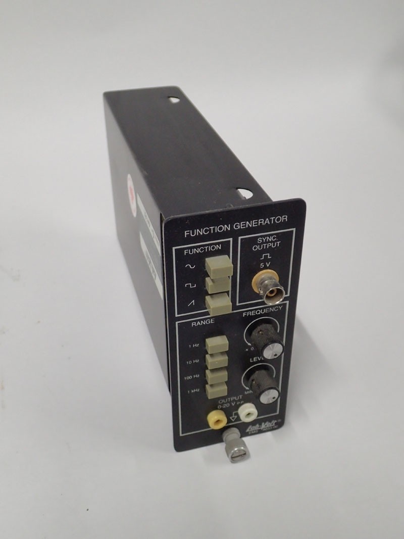 Lab-Volt 9033-00 Funciton Generator Sine,Square,Wave, Ramp/Saw Tooth 0.1-1kHz Tested