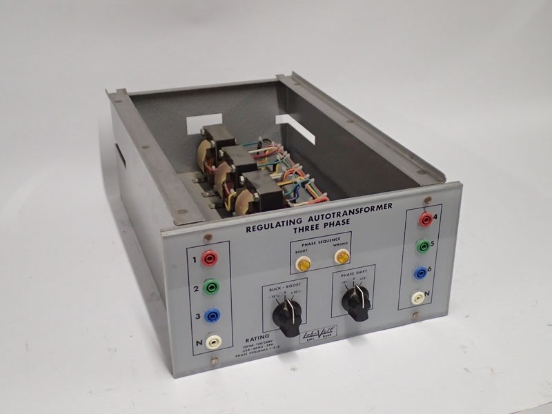 Lab-Volt EMS 8349 Regulating Autotransformer Three Phase 120VA 120/208Vac 0.33A 60 Hz Tested