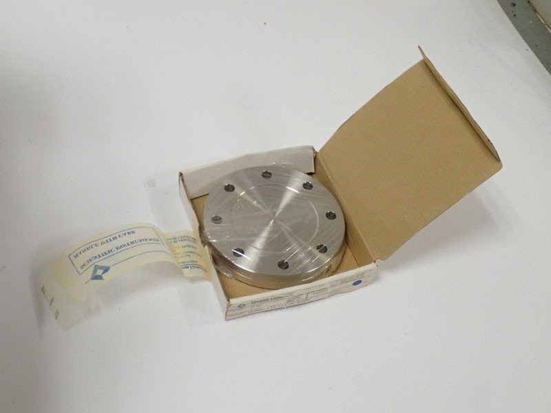 Vacuum Generator Company ZF4A Flange Fix 114 OD Blank (304L)