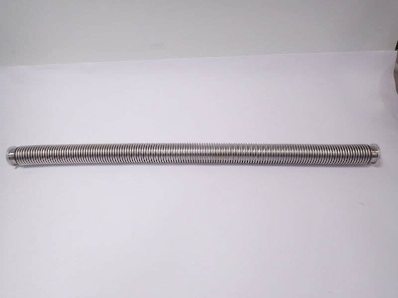 KF40 Stainless Steel Vacuum Bellow Hose OAL 1000mm (39'') Flange Size KF-40 KF40FX1000