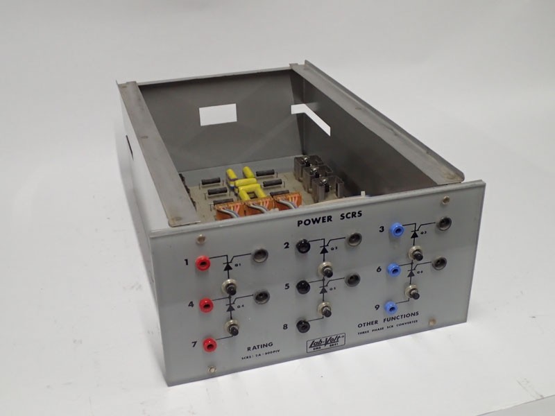 Lab-Volt EMS 8841 Power SCRS + Three Phase SCR Converter SCRS: 2A 600 PIV TESTED