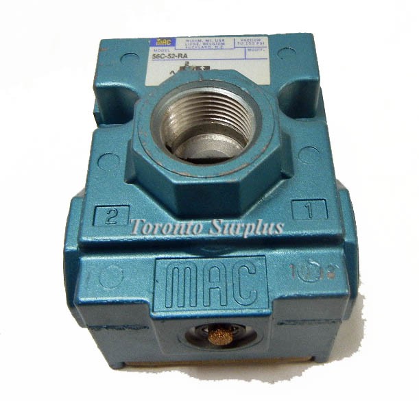 Mac Valves 56C-52-RA Remote Air Valve