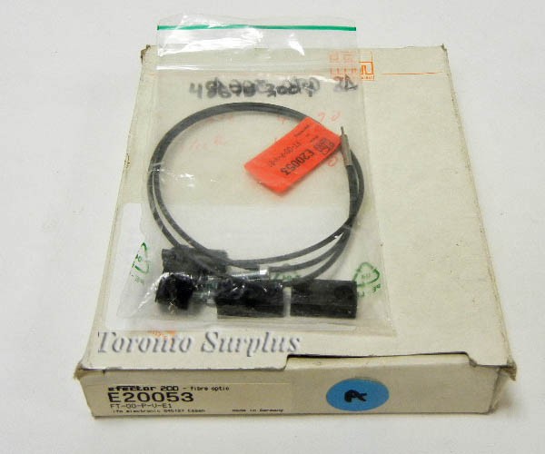 IFM E20053‌ FT-00-P-V-R-E1 / FT00PVRE1, Diffuse Reflection Fibre Optic Sensing Head , BNIB / NOS