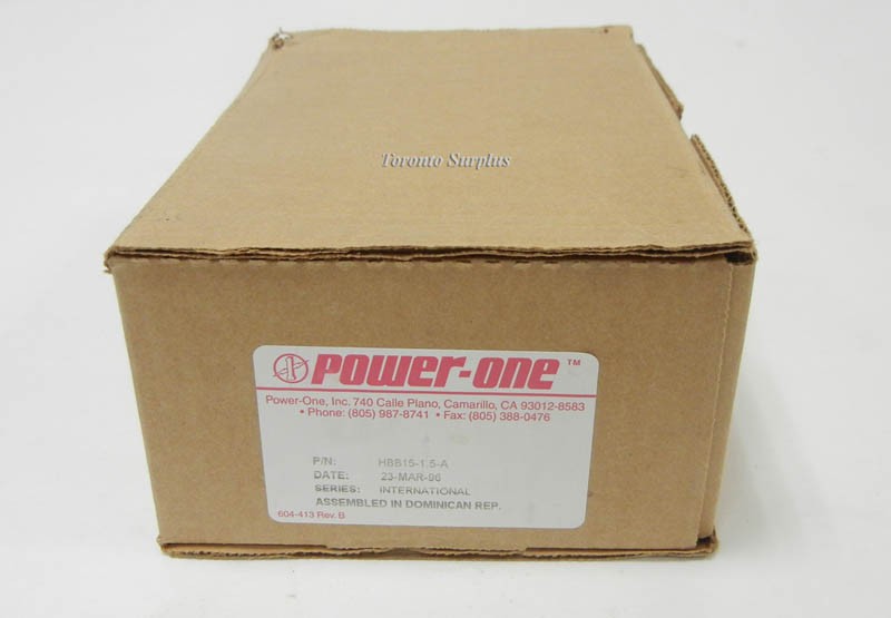  Power-One HBB15-1.5A Power Supply,