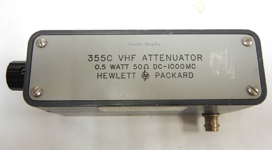HP 355C / Agilent 355C VHF Attenuators