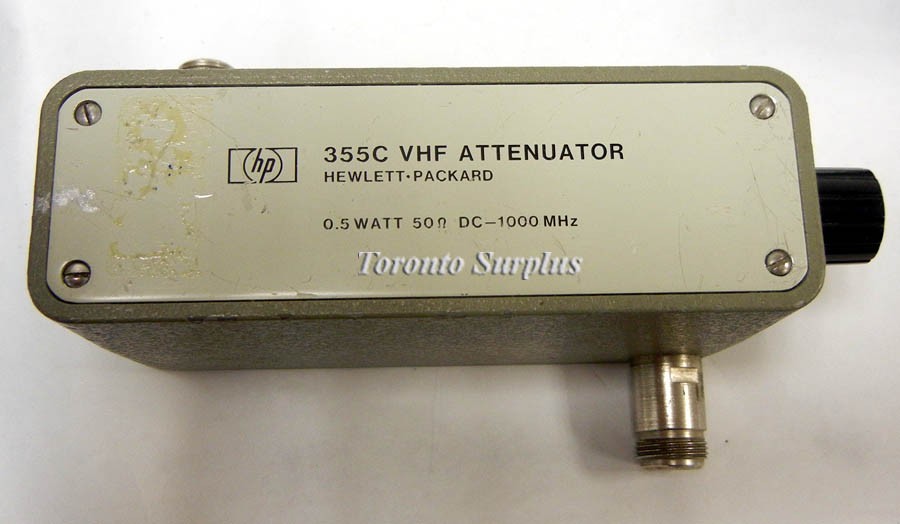 HP 355C / Agilent 355C VHF Attenuators