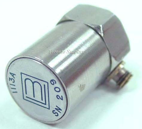 Vibracon Bouche Labs 1113A Accelerometer 53.1 pC/g