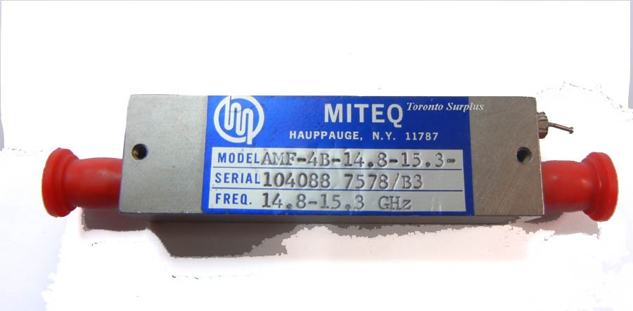 Miteq AMF-4B-14.8-15.3 / AMF4B14.8-15.3 GHz Power Amplifier 