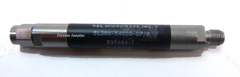 K&L Microwave 5L380-X4000-OP/O 4.0 GHz Low Pass Filter