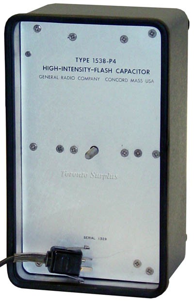 General Radio 1538-P4 / 1538-9604 Genrad High Intensity Flash Capacitor for 1538-A Strobotac
