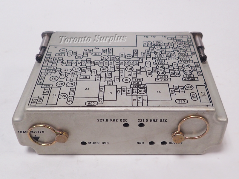 Military Assy 583309 Transmitter Module, 227.8 kHz / 221.0 kHz OSC