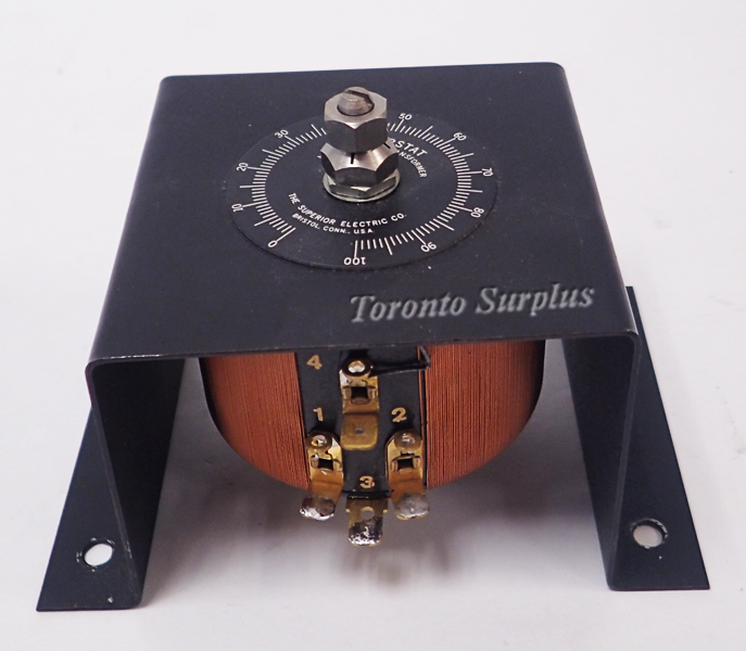 Superior Electric 10B / 10C Powerstat Variable Transformer / Variac, 0132V, 2.25A