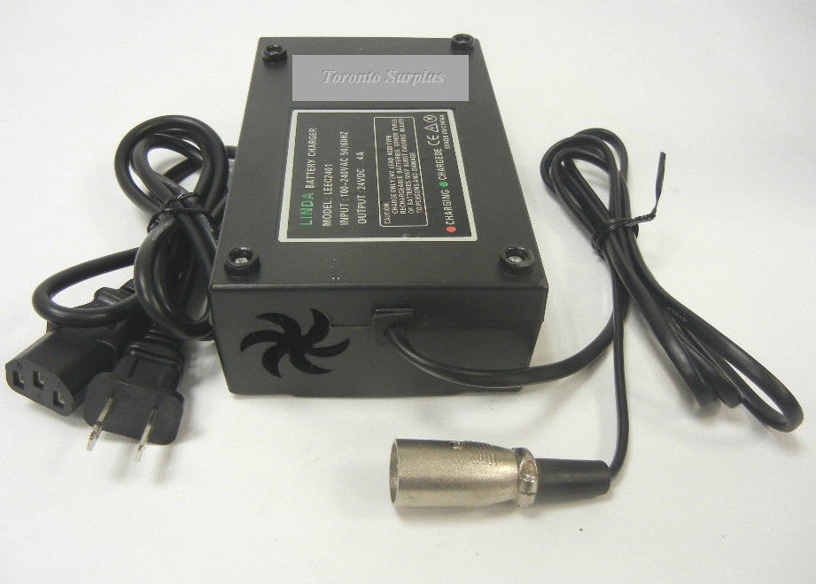 Linda LEE-C2401 Battery Charger for Scooter 100-200VAC 50/60Hz