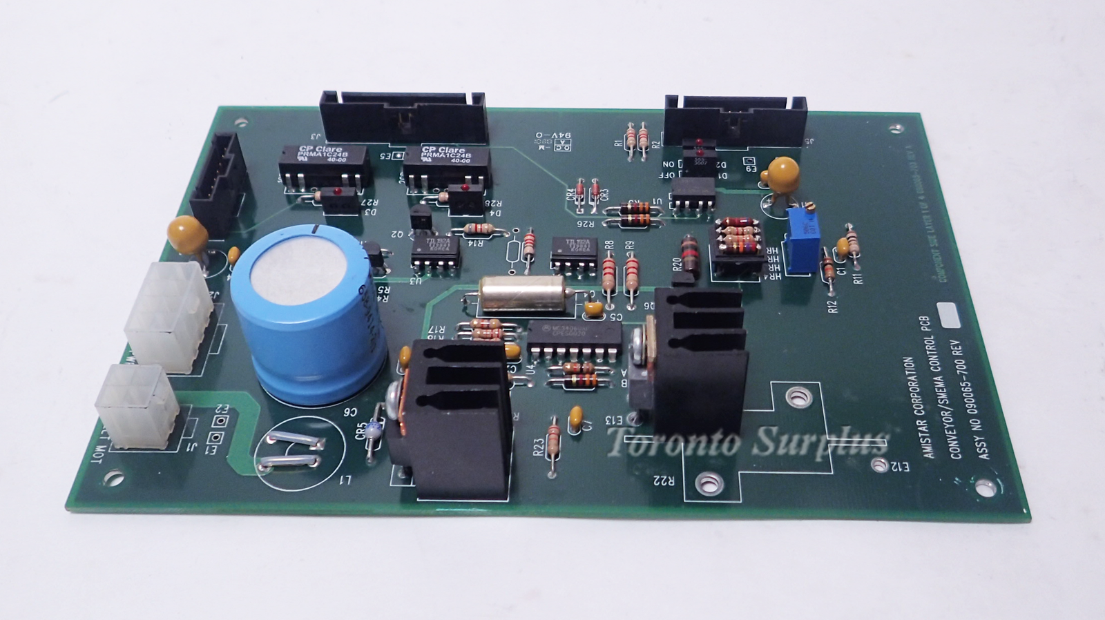 Amistar 090065-700 Conveyor / SMEMA Control PCB Assembly 1