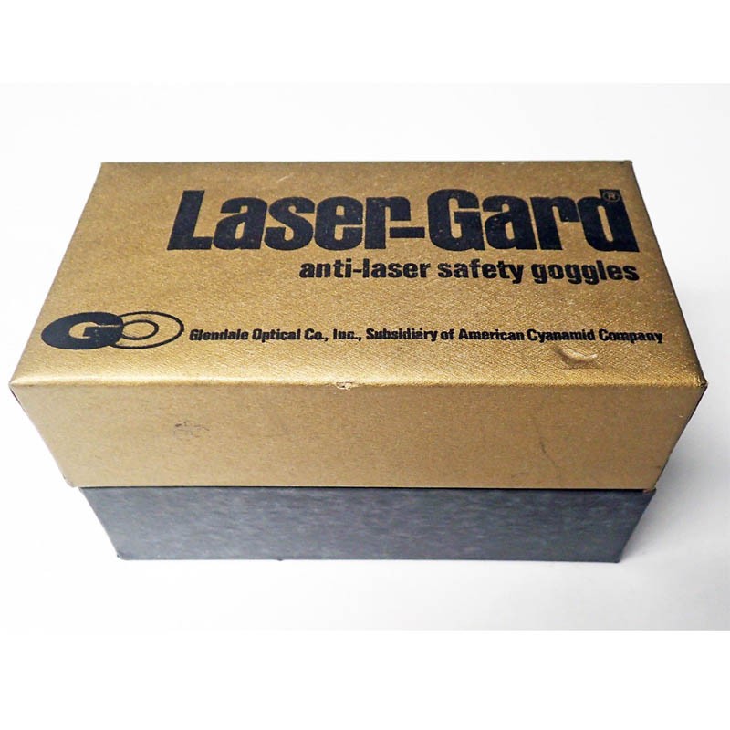 Glendale Optical Laser-Gard Anti-Laser Safety Goggles OD 14 AT 1060 14 AT 840nm