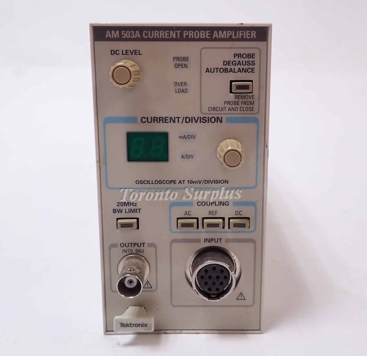 Tektronix AM 503A Current Probe Amplifier Plug-In Module 1