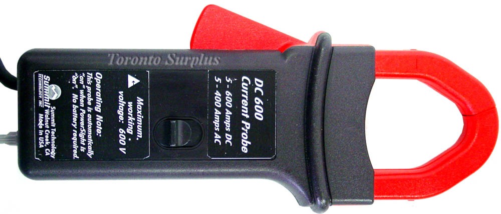 Summit Technology DC 600 / DC600 Clamp On Current Probe