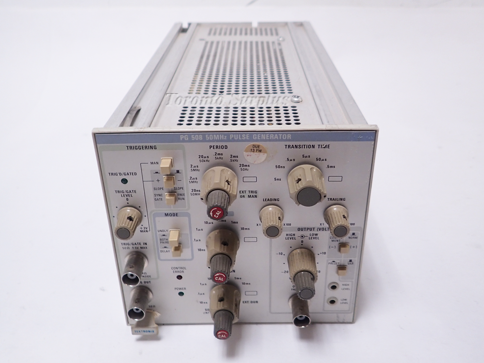 Tektronix PG508 50 MHz Pulse Generator Plug-In Module 1