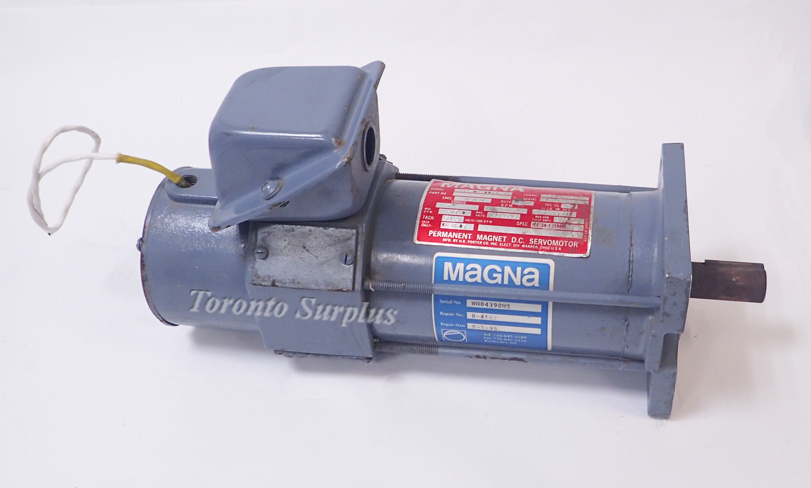 Magna 193-04-0066-0 Permanent Magnet DC Servomotor 1