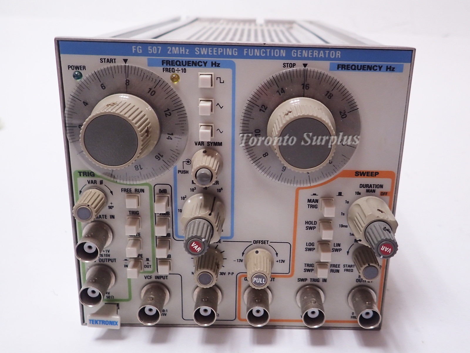Tektronix FG507 2 MHz Sweeping Function Generator Plug-In Module 1