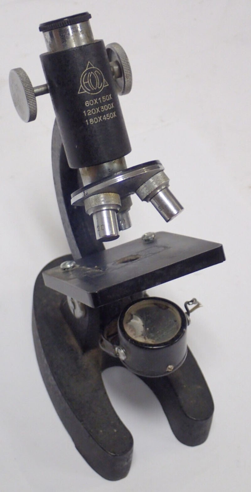 HOC 60X150X 120X300X 180X450X Microscope 10x 20x 30x Objectives - Parts 