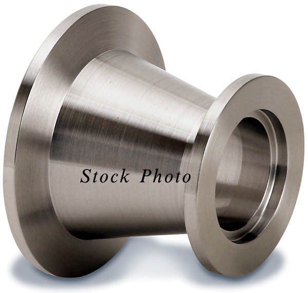 Kurt J. Lesker QF25XQF16C Stainless Steel Conical Reducer Nipple / Spool for HV High Vacuum Systems, Foreline Vacuum plumbing & HV Chamber Ports - QF25 to QF16 BRAND NEW / NOS