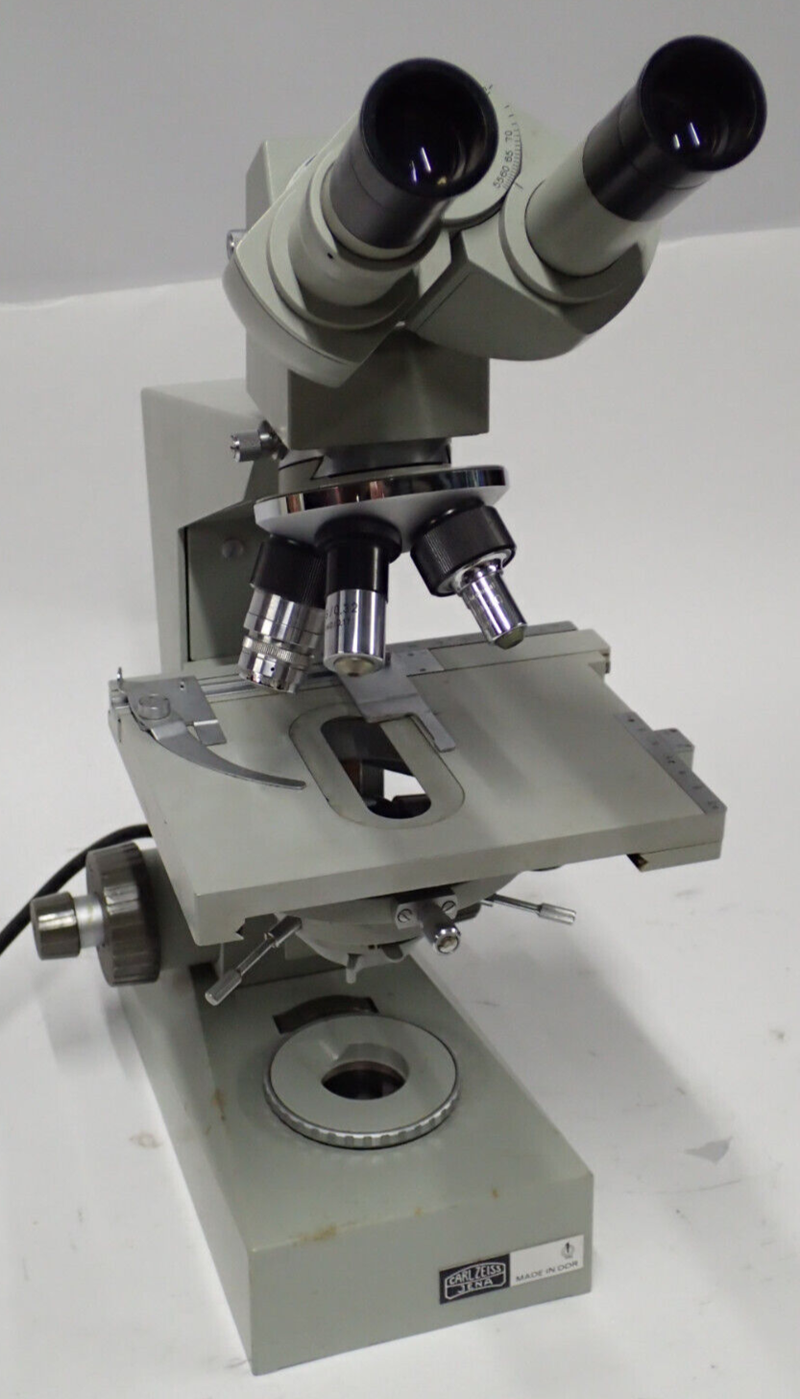 Carl Zeiss Jena 1Q Binocular Microscope DDR Apochromat 40/0,95 160/0,17 Objective