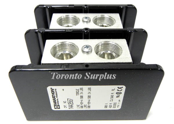 Marathon Special Products 1442557 Power Distribution Block, 2 Ph, 420A, 600MCM-4AWG - BNIB / NOS