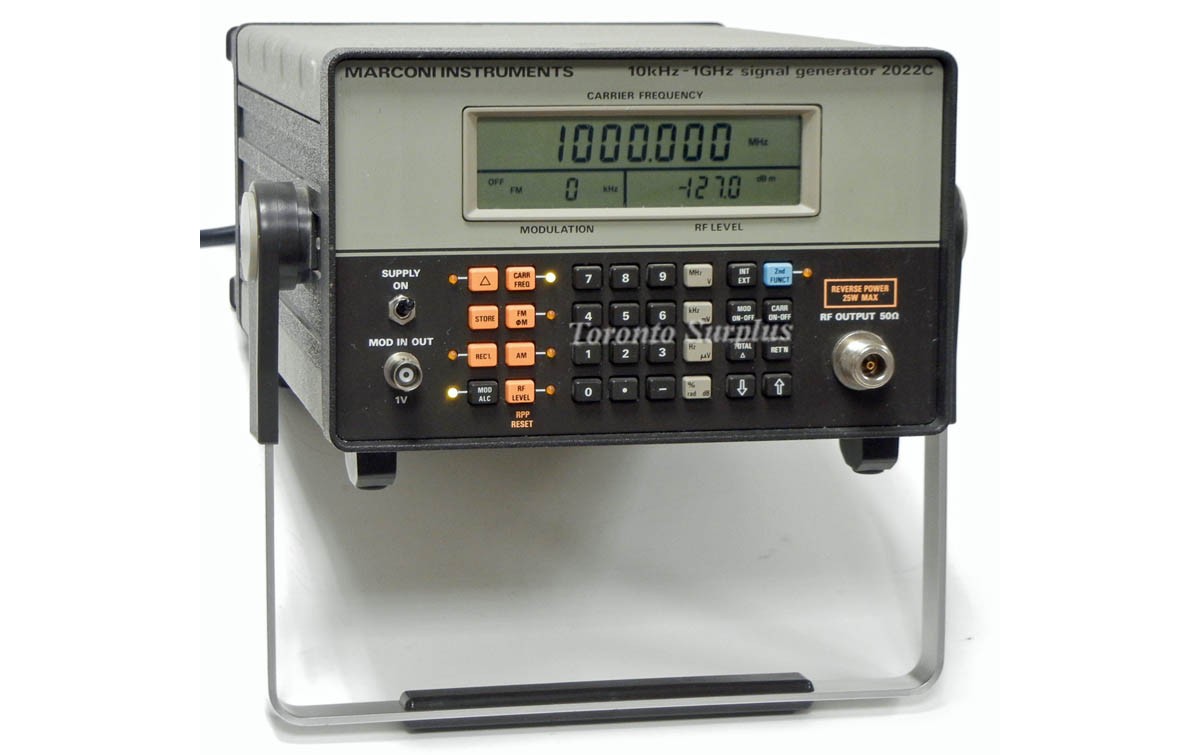 Marconi 2022C Signal Generator 10 kHz - 1 GHz - Special Price, See Details