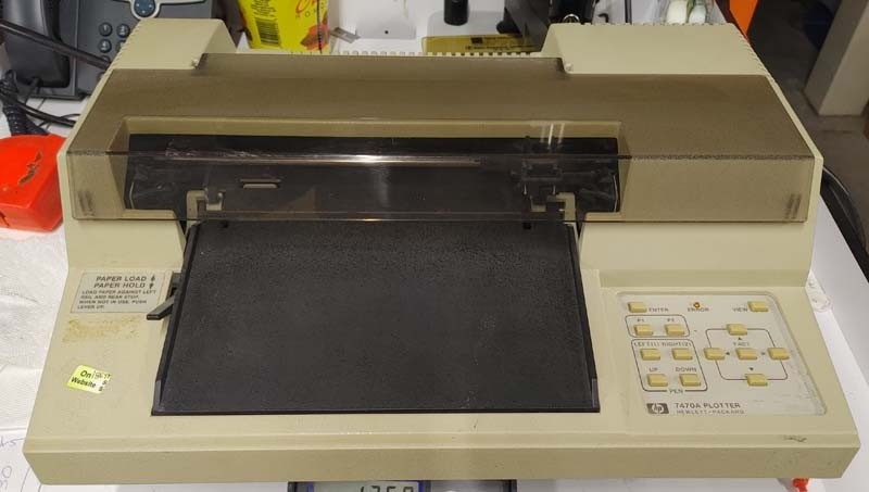 HP 7470A / Agilent 7470A Graphics Plotter with HP-IB / GPIB