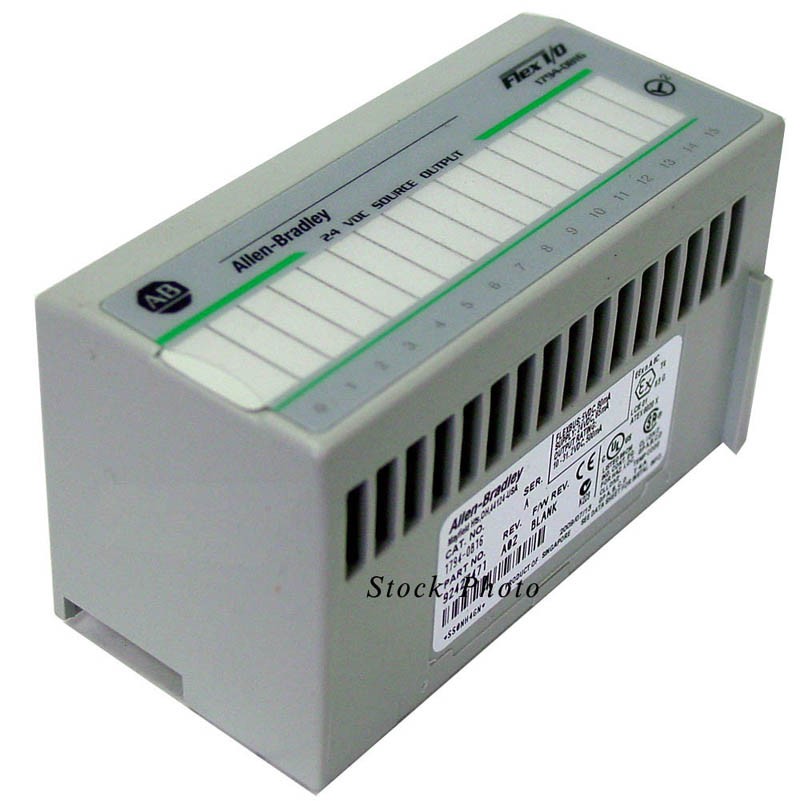 Allen Bradley  1794-0B16 / 17940B16 / 1794-00B16/A / 96221875 24 VDC Source Output Module - Ser. A