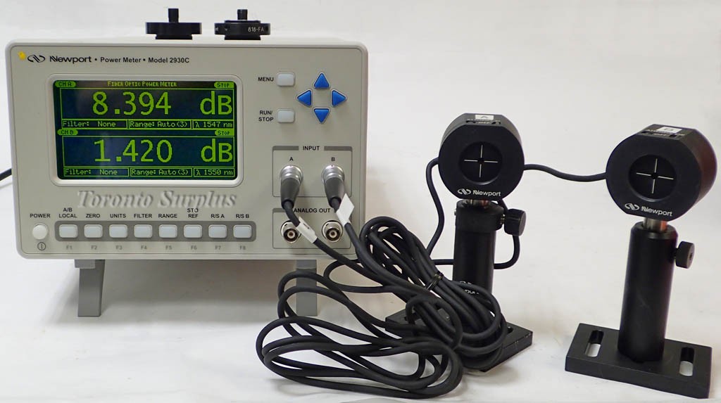 Newport 2930C Dual-Channel Optical Power Meter