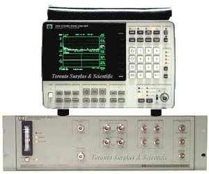 HP 3048A / Agilent 3048A Phase Noise Measurement System Consisting of 3561A & 11848A Phase Noise Interface Metric OPT201