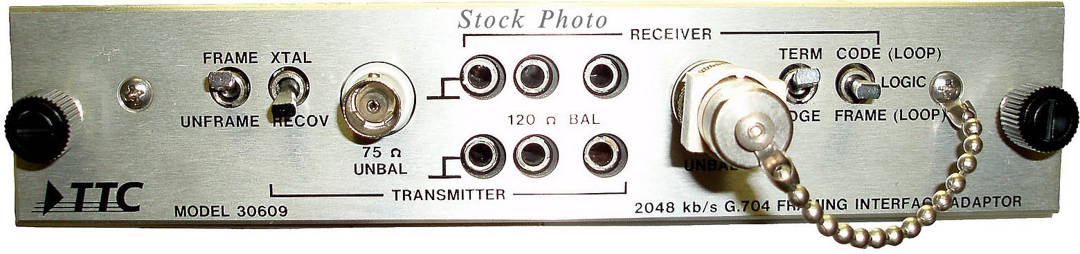 TTC / Acterna 30609 2048 kb/s G.704 Framing Interface Adaptor