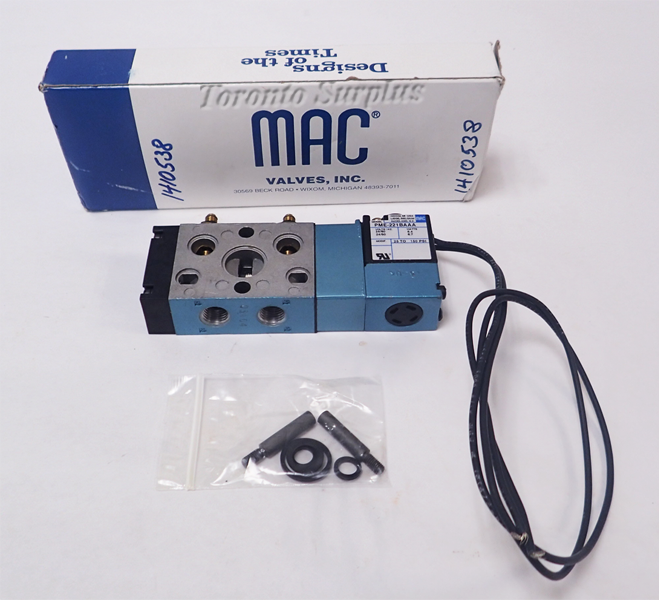 Mac Valves 811C-PM-221BA-192 Solenoid Valve Assembly with PME-221BAAA, 1/2 NPT,  BNIB / NOS