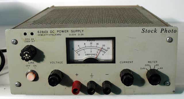 a 20V, 3A HP 6284A / Agilent 6284A Power Supply, DC 0-20 V, 0-3 A