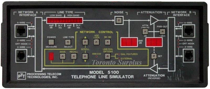 ADTRAN / PTT 5100 Telephone Network Simulator