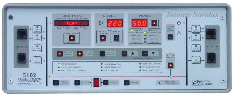 ADTRAN / PTT 5102 Telephone Network Simulator