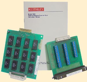 Keithley 7055 / 7056 20 Ch Relay Scanner Card & Interconnect Card